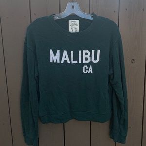 Pull and Bear Dark Green Malibu sweater